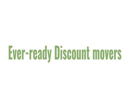 Ever-ready Discount Movers compan logo