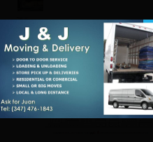 J&J Moving & Deliveries company logo