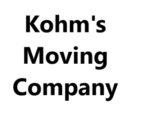 Kohm`s Moving Company logo