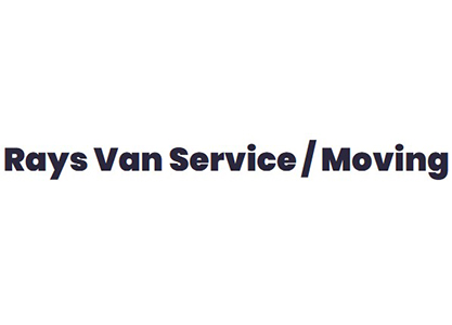 Rays Van Service / Moving company logo