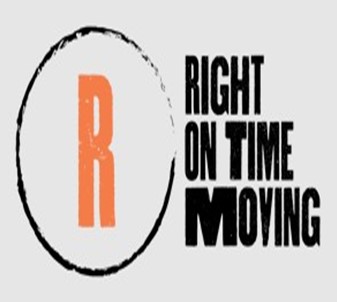 Right On Time Moving company logo