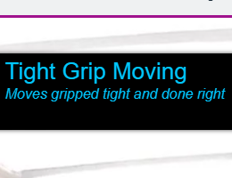 Tight Grip Moving company logo