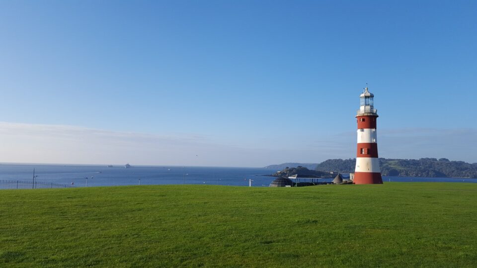 lighthouse in Plymouth