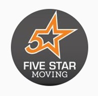 5 Star Moving company logo