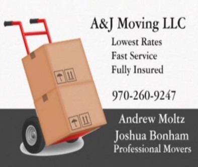 A & J Moving company logo