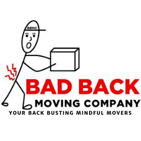 Bad Back Moving company logo