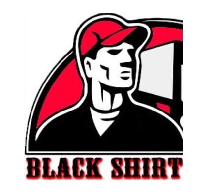 Black Shirt Movers company logo