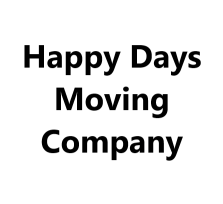 Happy Days Moving Company