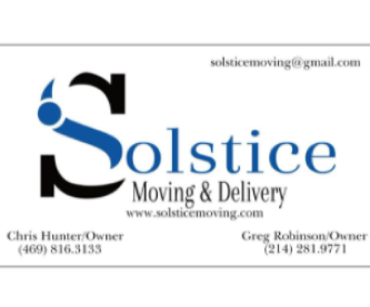 Solstice Moving & Delivery company logo