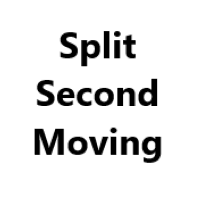 Split Second Moving company logo