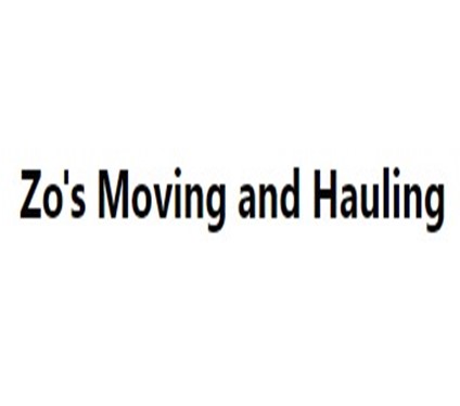 Zo's Moving and Hauling company logo