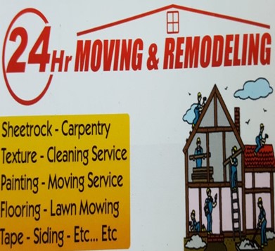 24 HR Moving & Remodeling company logo
