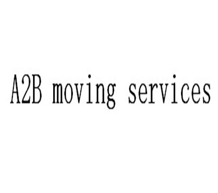 A2B moving services company logo