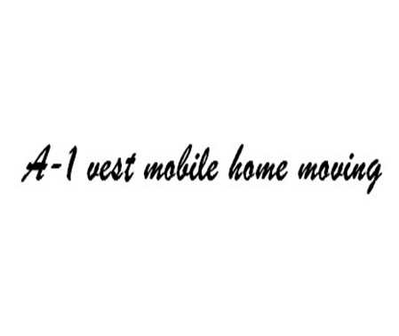 A-1 vest mobile home moving company logo