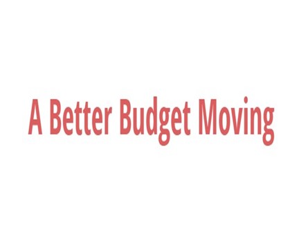 A better budget moving company logo