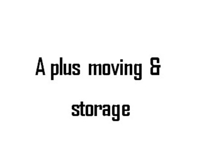 A plus moving & storage company logo