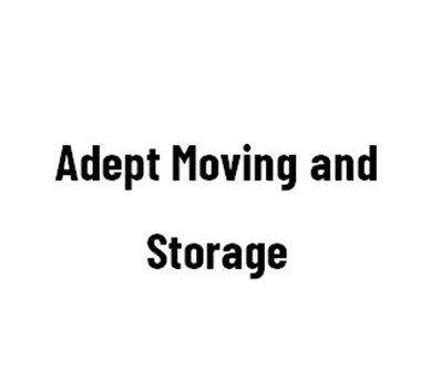 Adept Moving and Storage company logo