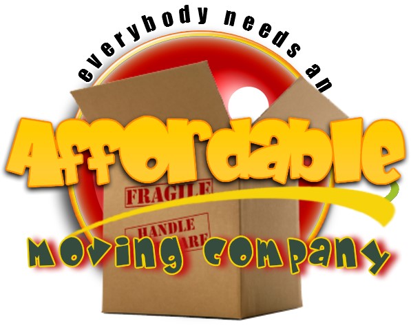 Affordable moving company logo