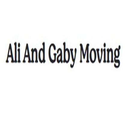 Ali and Gaby moving company logo
