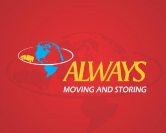 Always moving and storing company logo