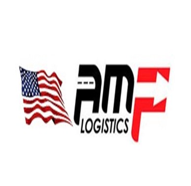 Always moving forward logistics company logo