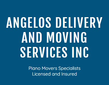 Angelos delivery and moving services company logo