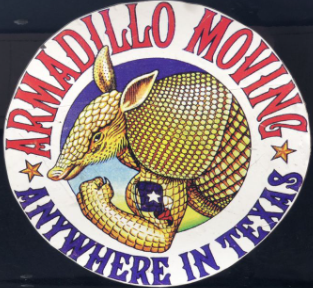 Armadillo Moving company logo