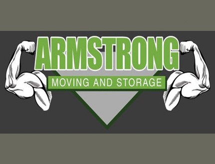 Armstrong moving & storage company logo