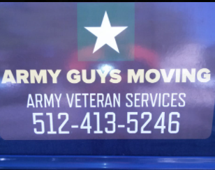 Army Guys Moving company logo