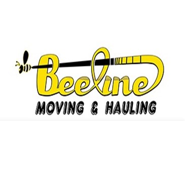 Bee line moving & hauling company logo