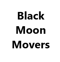 Black Moon Movers company logo