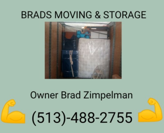 Brad's Moving & Storage company logo