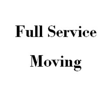 Full Service Moving company logo