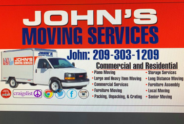 Johns Moving Service company logo