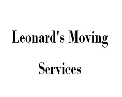 Leonard's Moving Services company logo