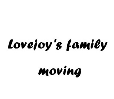 Lovejoy's family moving company logo