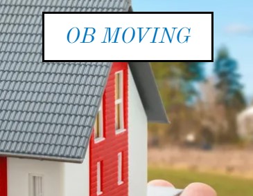 OB Moving company logo