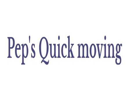 Pep's Quick moving company logo