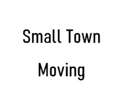Small Town Moving company logo