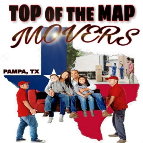 Top of the map movers company logo