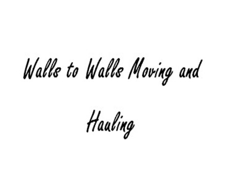 Walls To Walls Moving and Hauling company logo
