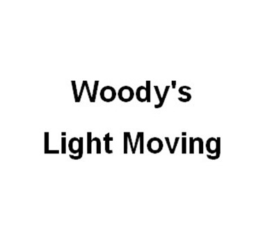 Woody's Light Moving company logo