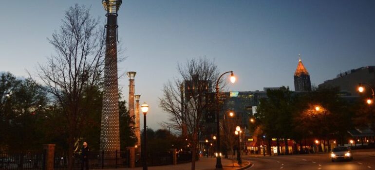 a street in Atlanta