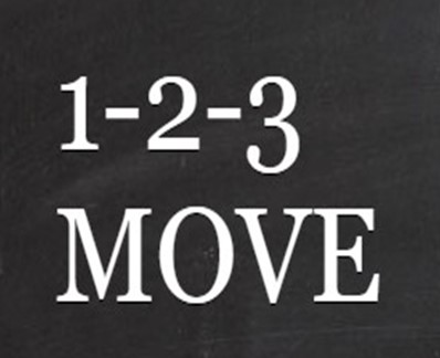 1-2-3 MOVE company logo