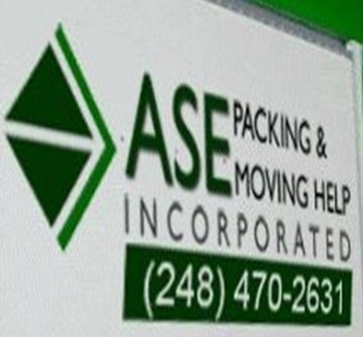 ASE Packing and Moving company logo