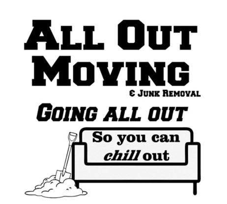 All-Out Moving and Junk Removal company logo