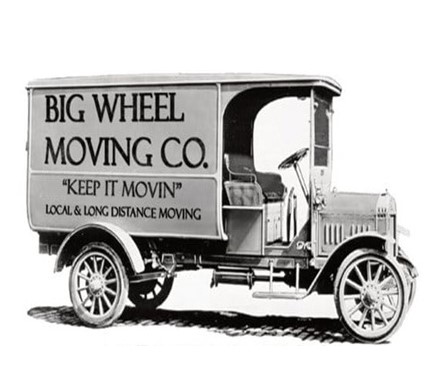 Big Wheel Moving company logo