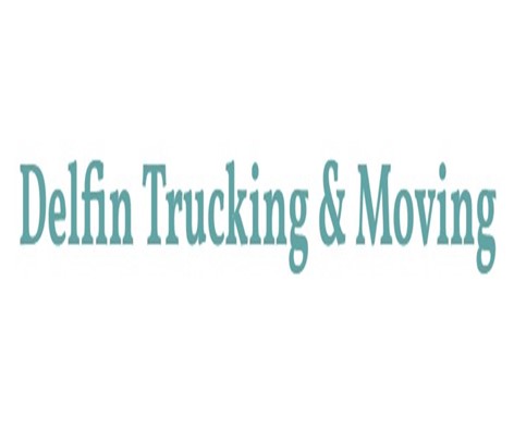 Delfin Trucking Moving company logo