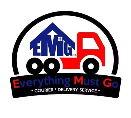 Everything Must Go delivery and moving service company logo