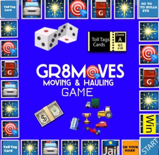 GR8 Moves Moving company logo